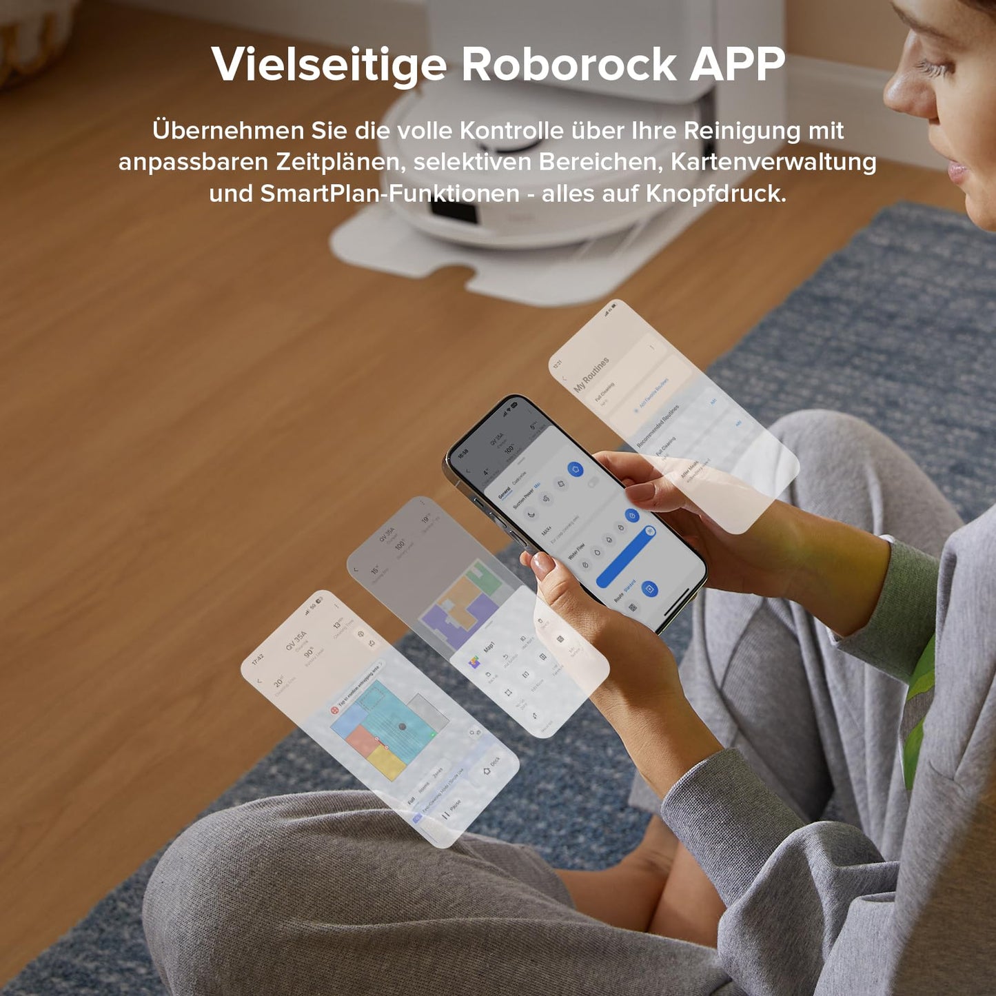 Roborock Qrevo Robot Vacuum & Mop – 8000Pa