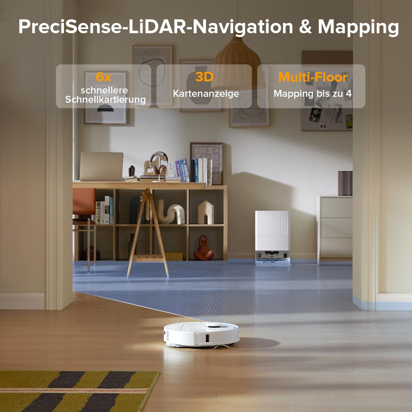 Roborock Qrevo Robot Vacuum & Mop – 8000Pa