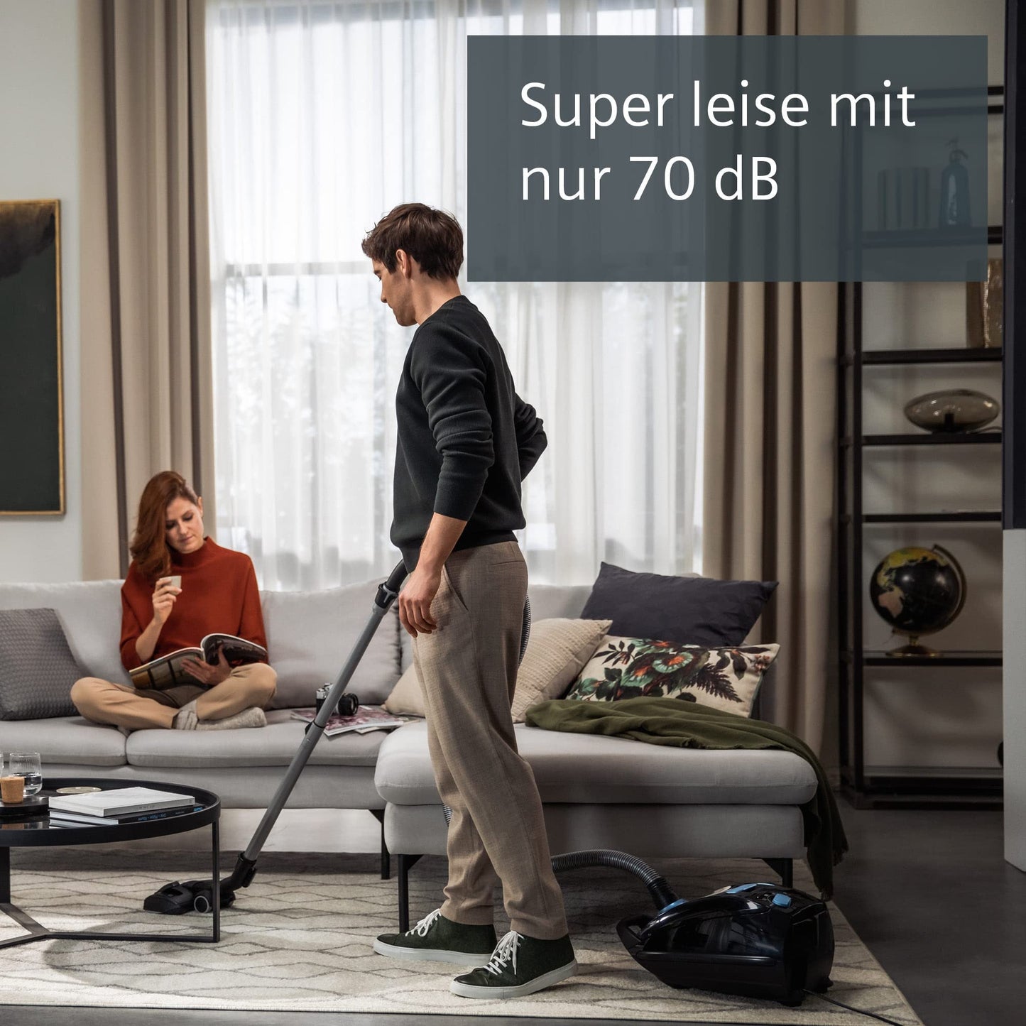 Siemens VSQ5X1230 Beutelstaubsauger für Allergiker